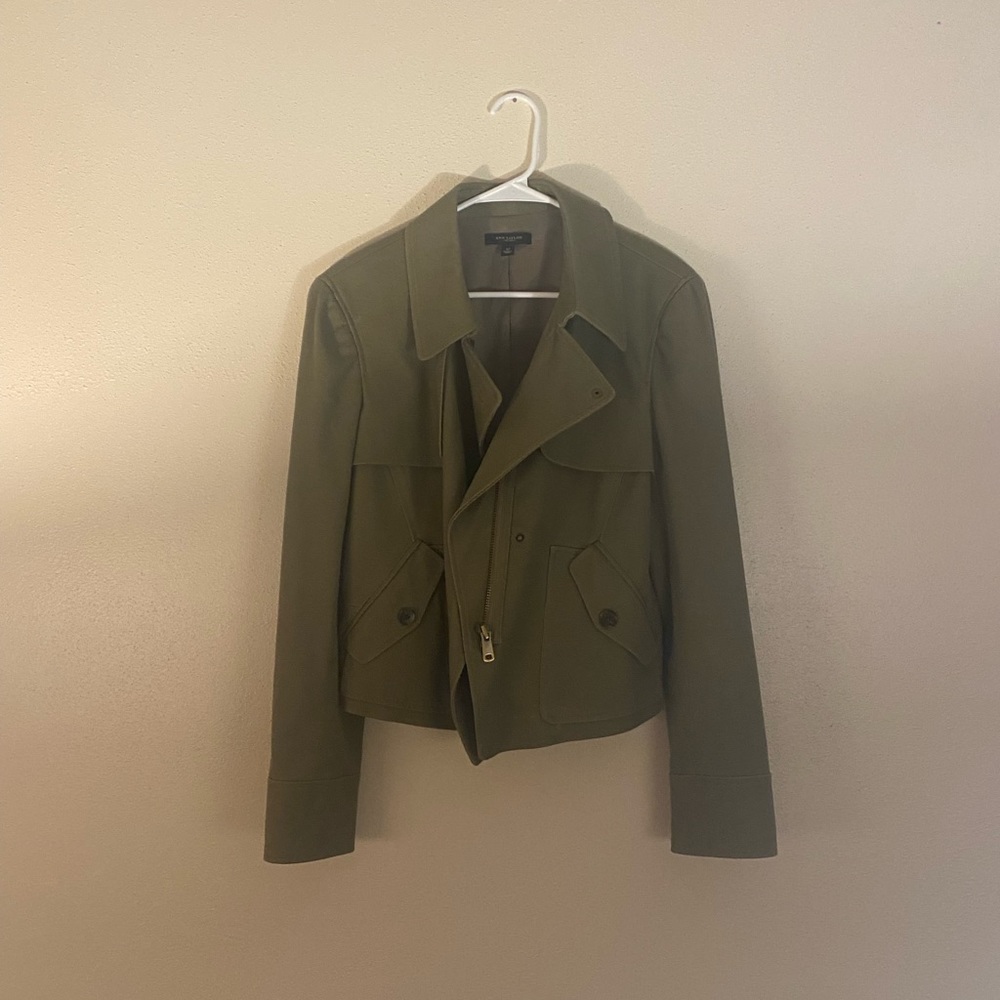 A stylish green Jacket